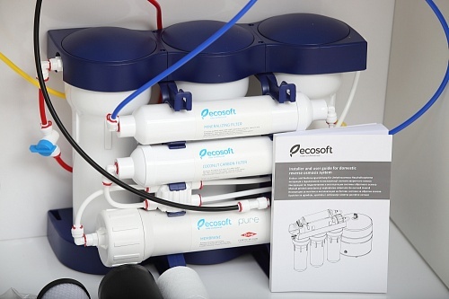 Ecosoft P’URE reverse osmosis filter with mineralization